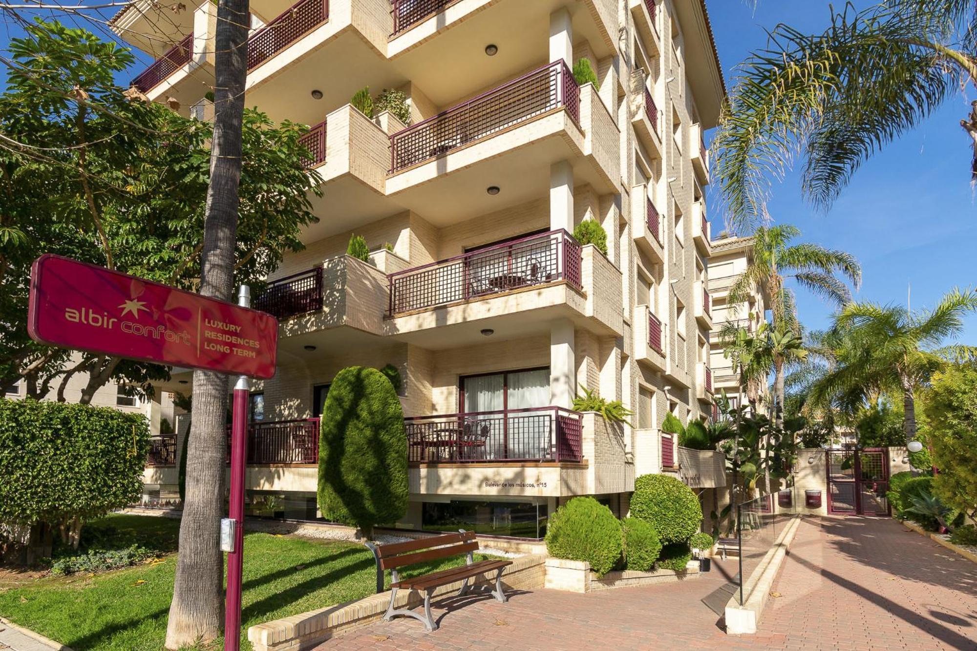 Apartamentos Albir Confort 3 Dormitorios Альбир Экстерьер фото